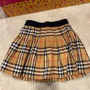 Burberry skirt for girls. Like new condition. Worn once.